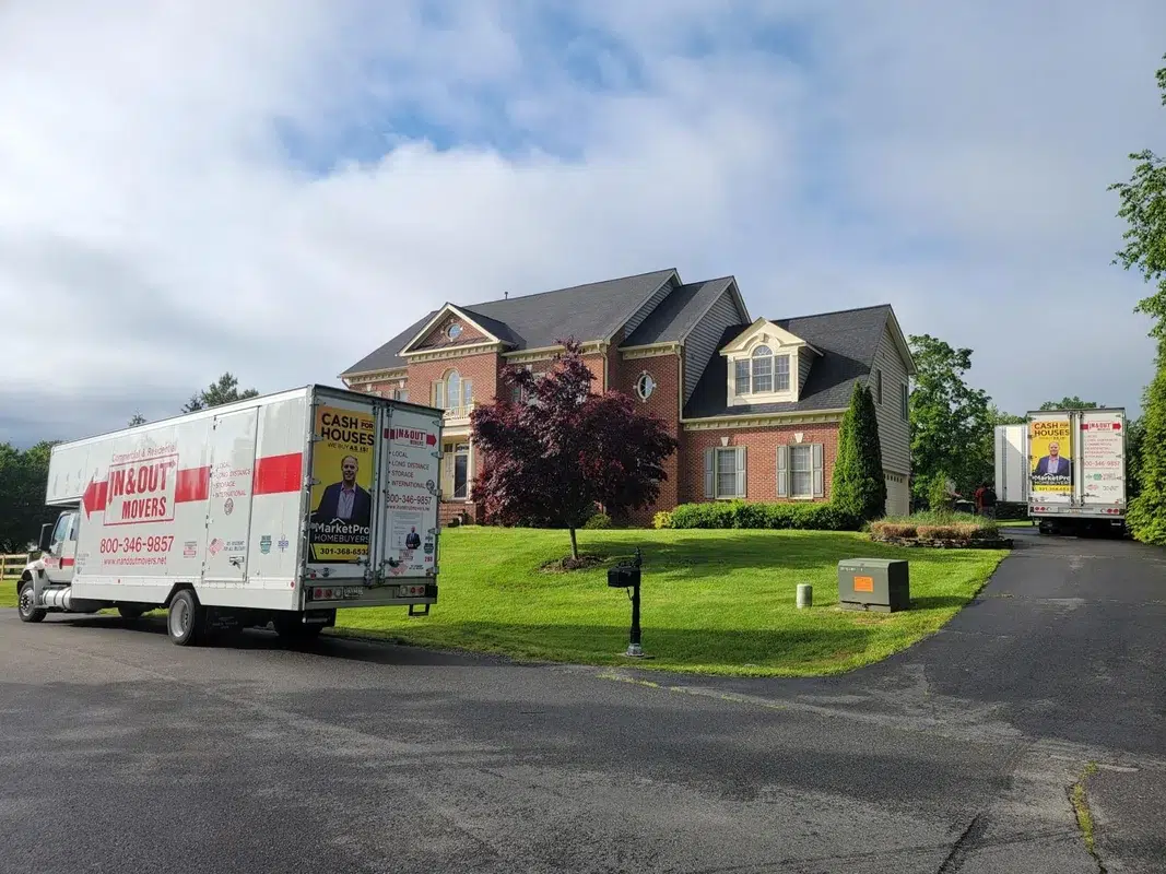In and Out Movers team providing Moving and storage service in Rockville