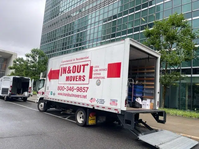 in and out movers commercial moving truck
