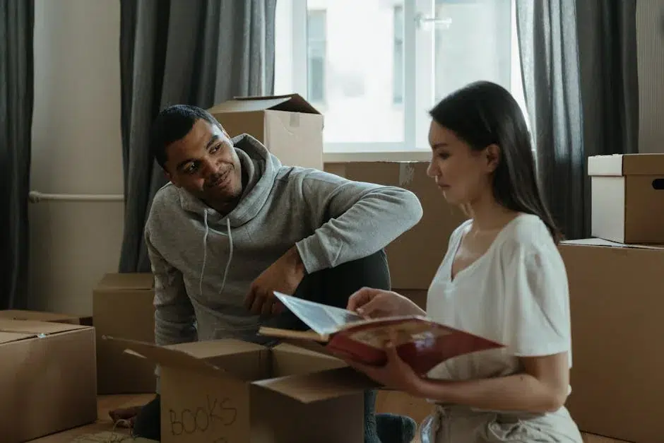 expert moving to Gaithersburg MD team at work by In and Out Movers